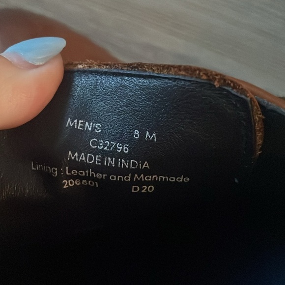 Cole Haan Hawthorne Cap Toe Oxford Shoe Brown Mens 8 Leather Business Office - Picture 7 of 8